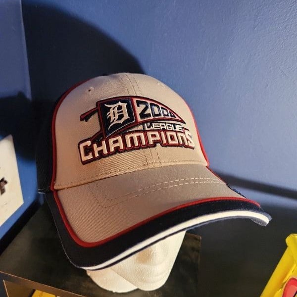 Detroit Tigers 2006 AL Champions Hat New Era Genuine Merchandise