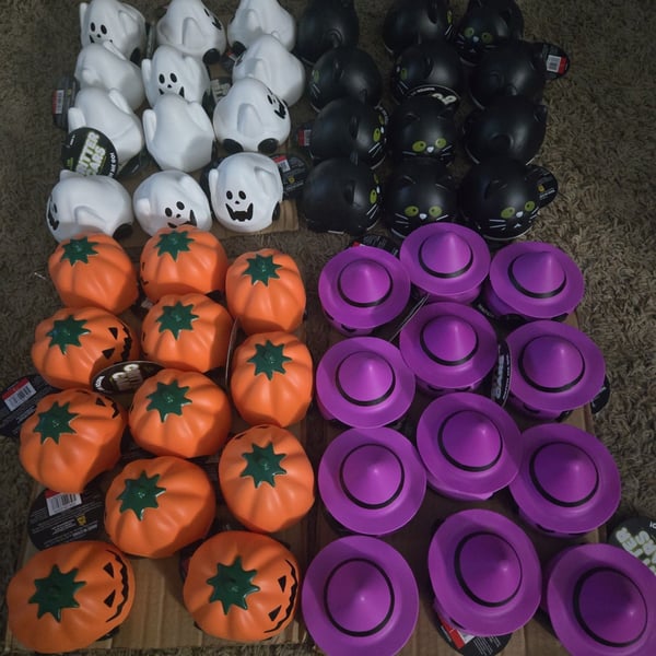 48 NEW target light up halloween critter cars pumpkin witch ghost black cat