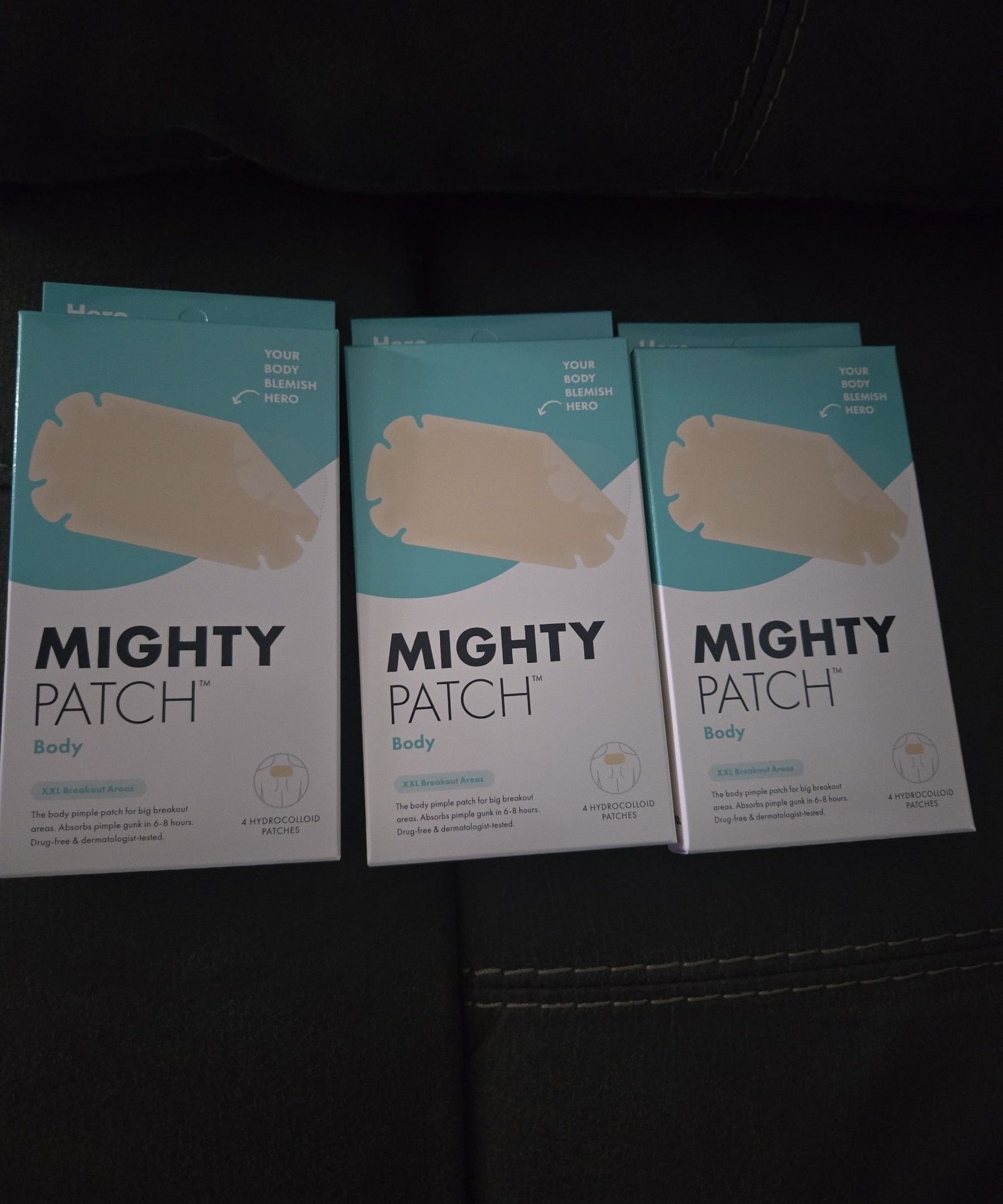 New lot of 3 Hero Mighty Patch Body XXL Breakout Area Hydrocolloid Patches 1