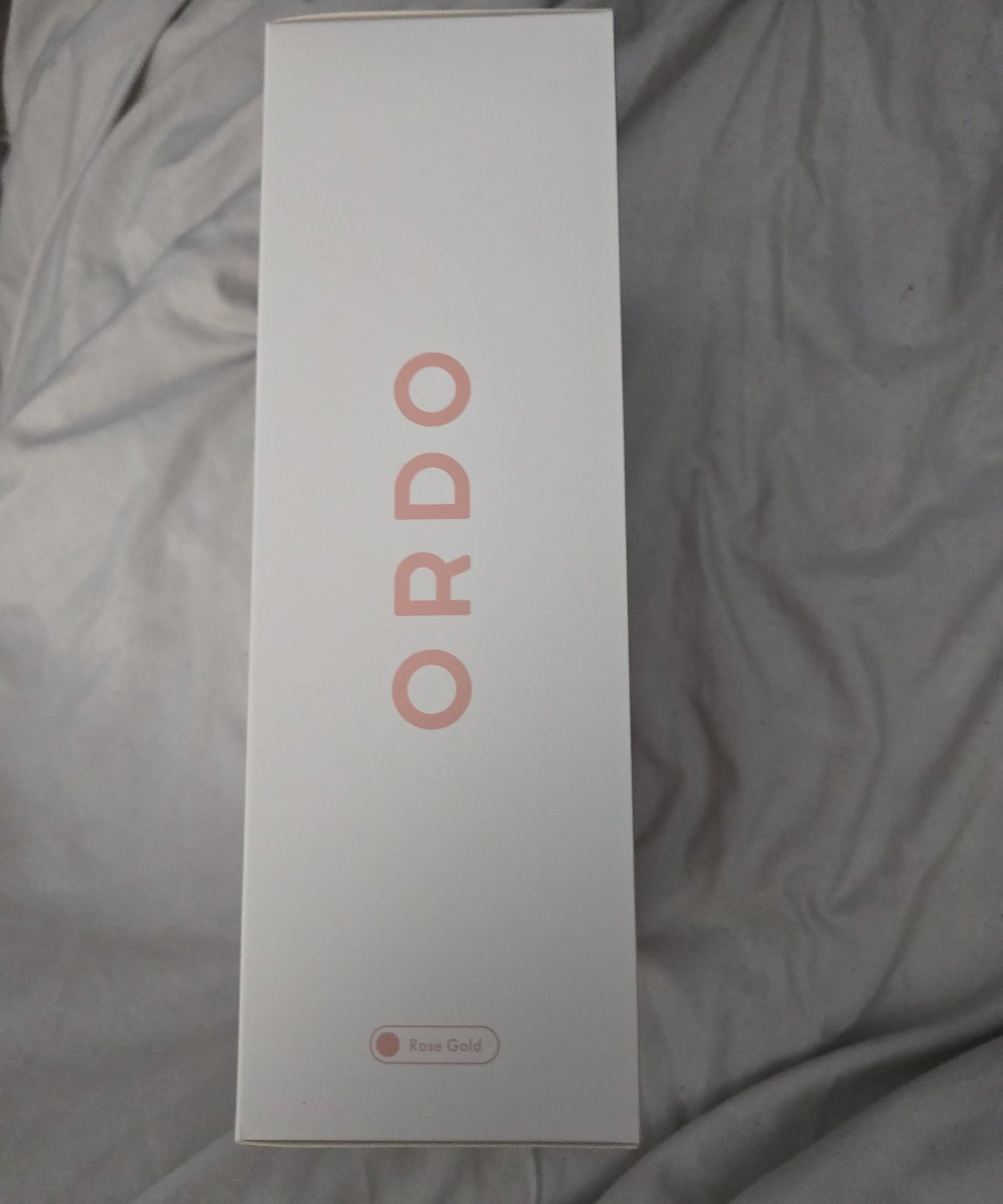 New Ordo sonic + electric toothbrush charging travel case rose gold 4