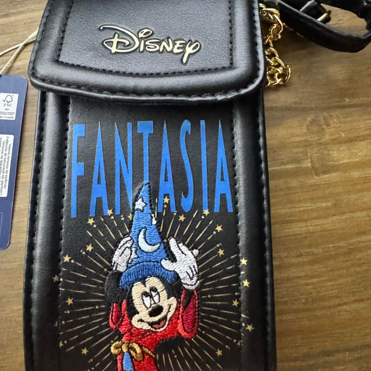 Disney Fantasia Sorcerer Mickey Phone Crossbody Bag Primark NWT 3
