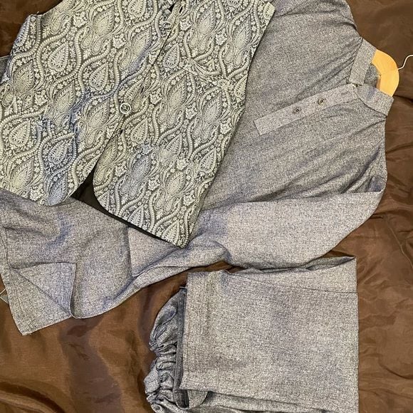 Boys Pakistani Indian vest suit shalwar kamez 8 8