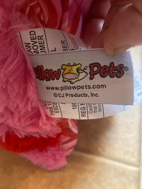 Pillow Pets Candy Cane Cow 3
