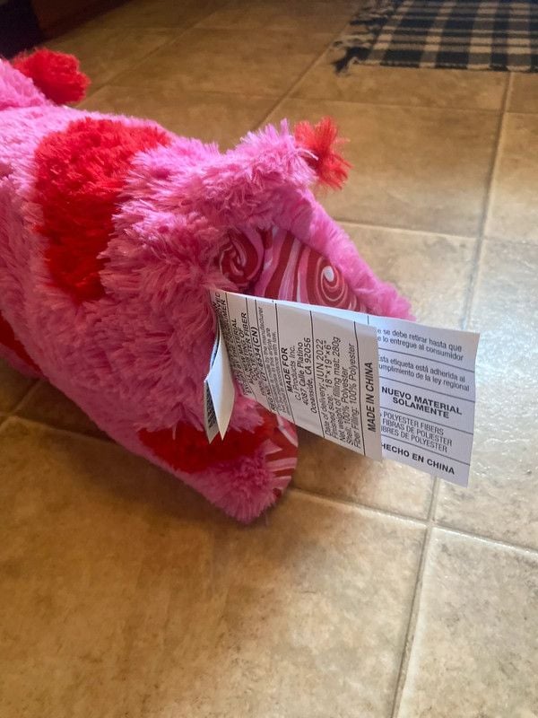 Pillow Pets Candy Cane Cow 4