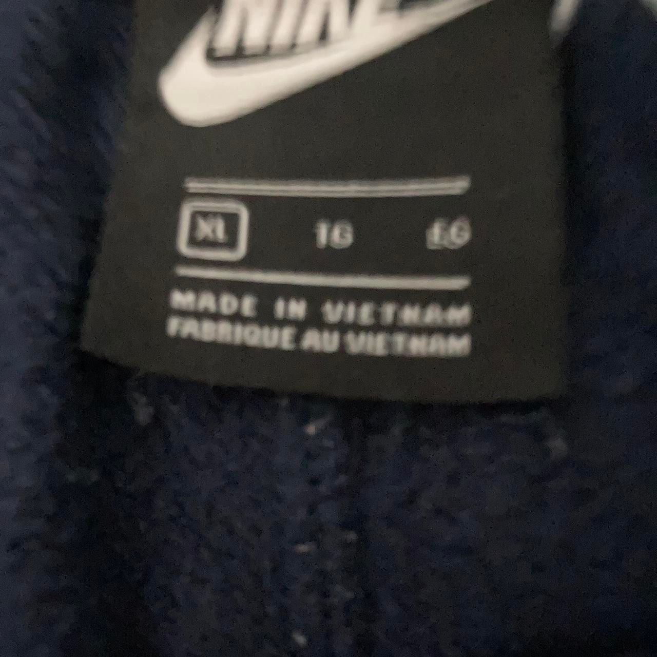 Nike Wave Graphic Athletic Shorts Size XL Navy Blue 3