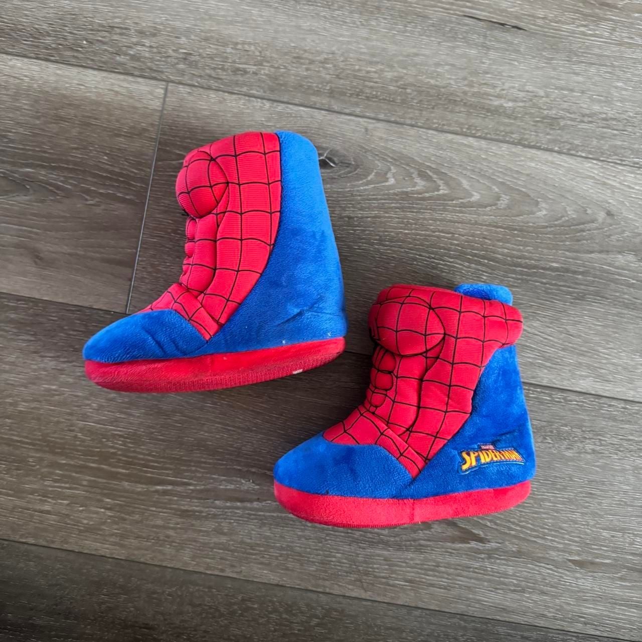 Marvel Spider-Man Plush Slipper Boots 4