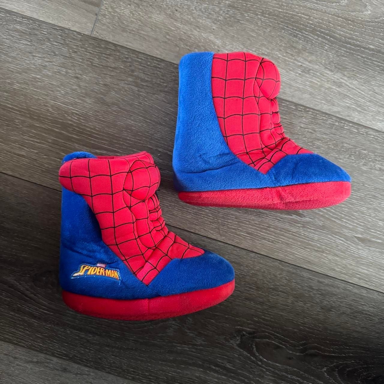 Marvel Spider-Man Plush Slipper Boots 5