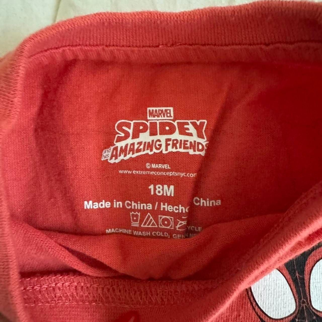 Marvel Spidey and His Amazing Friends T-Shirt 18M Red Kids 3
