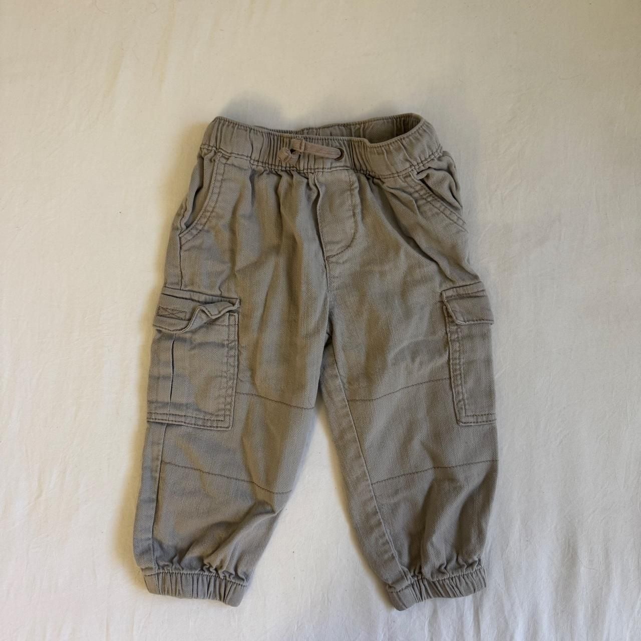 Carter's Cargo Pants 24m Gray Toddler Boy 2