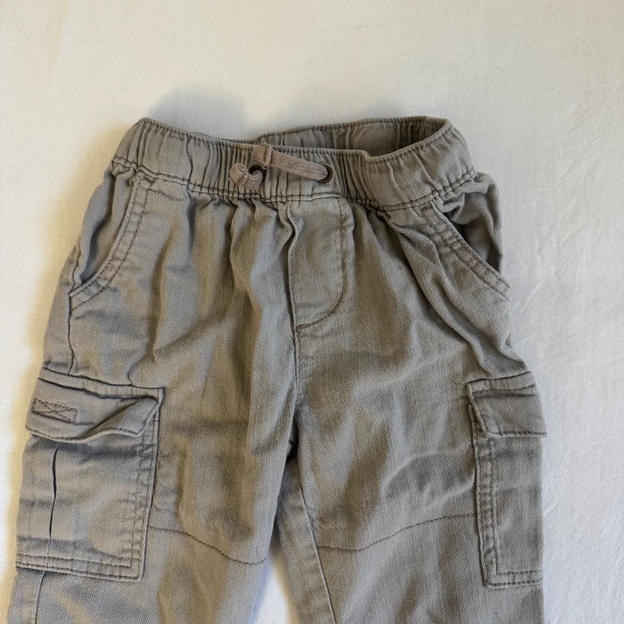 Carter's Cargo Pants 24m Gray Toddler Boy 3