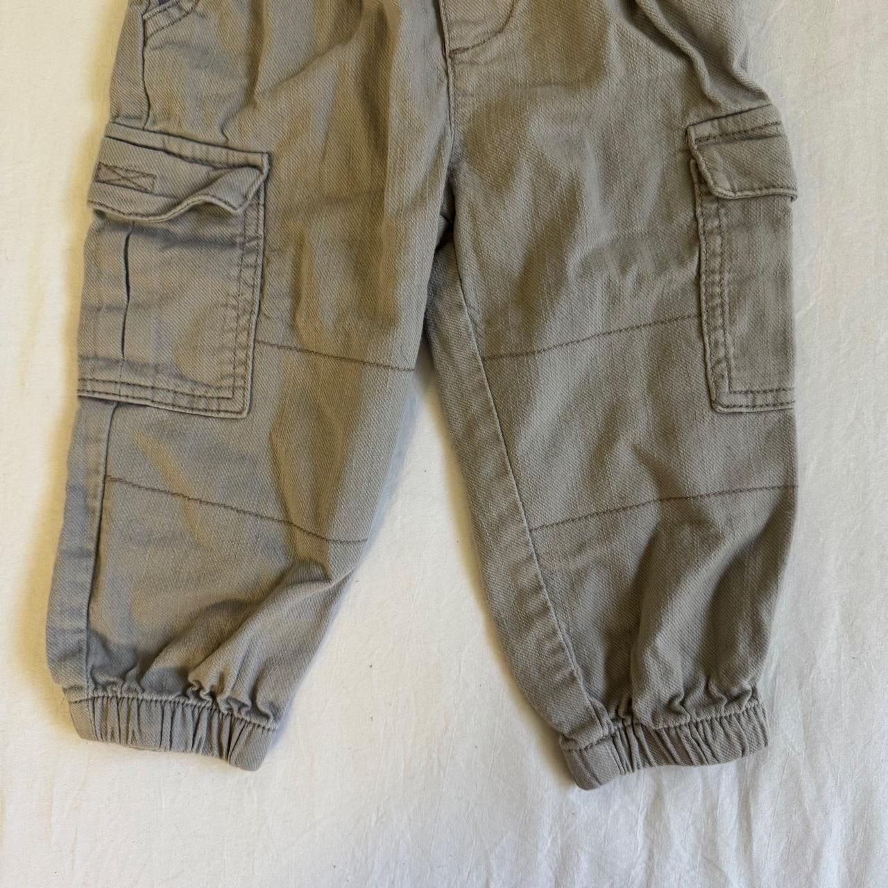 Carter's Cargo Pants 24m Gray Toddler Boy 4