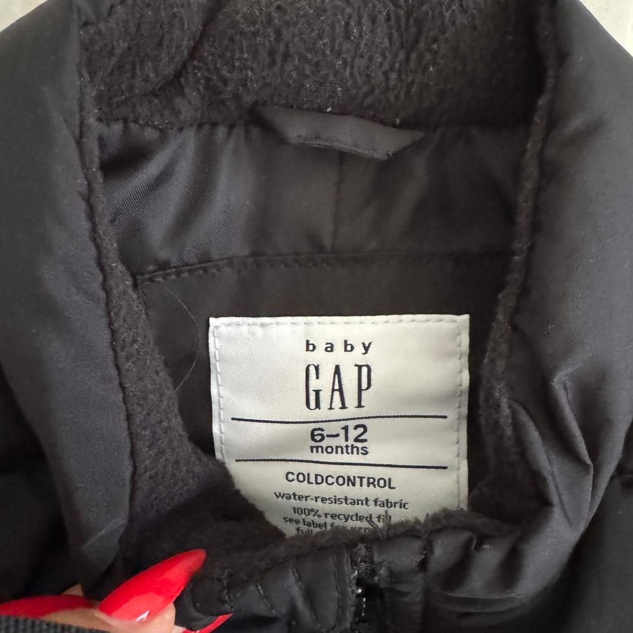 Baby Gap Coldcontrol Puffer Vest Size 6-12 Months Black 4