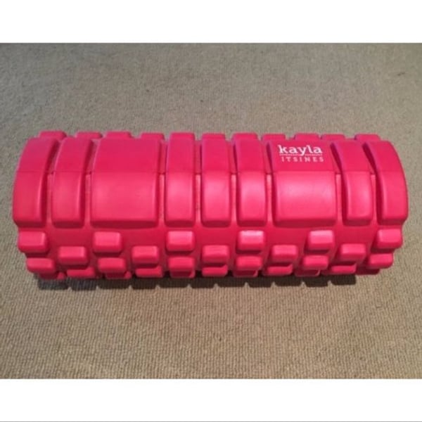 Kayla Itsines Pink Textured Foam Roller