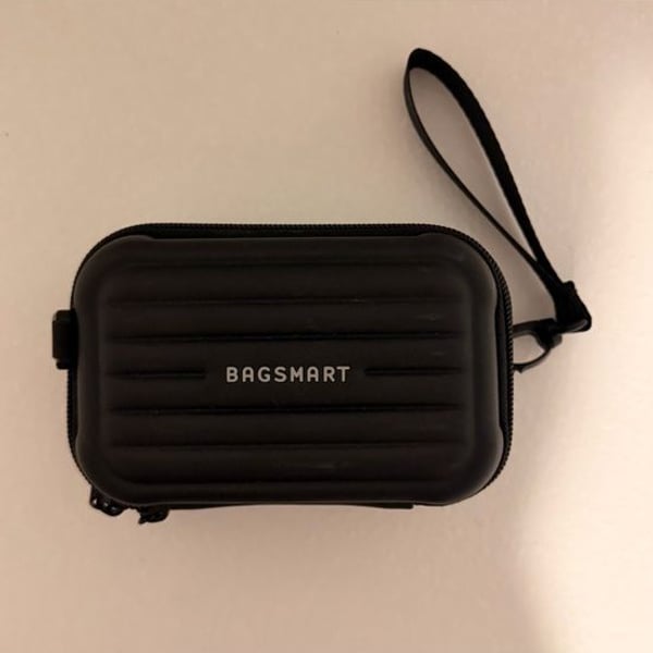 BAGSMART Black Hard Shell Compact Digital Camera Case