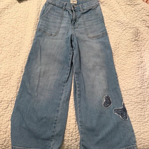 OshKosh B’gosh Girls Butterfly Jeans Size 10