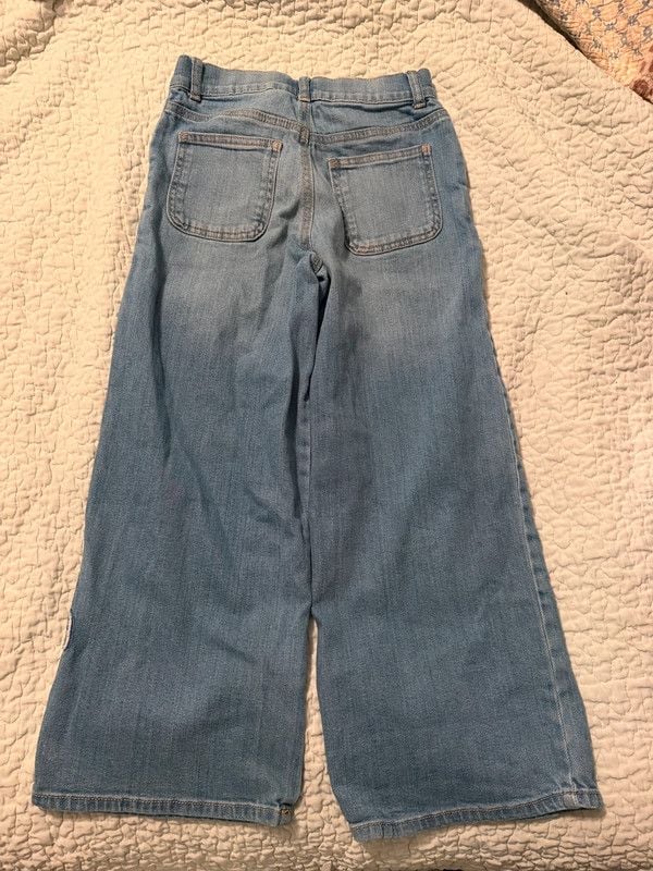 OshKosh B’gosh Girls Butterfly Jeans Size 10 4