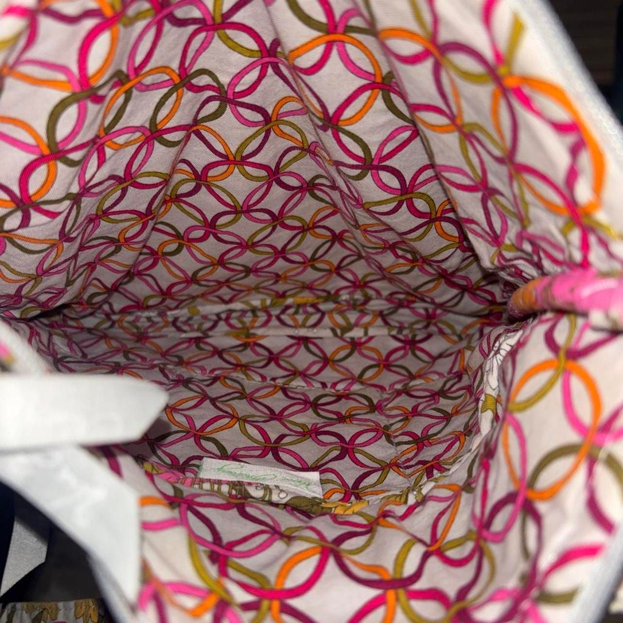 Vera Bradley Hipster Crossbody Bag Tea Garden Floral Print 7