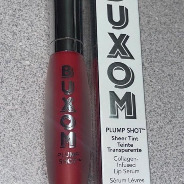 Buxom Plump Shot Sheer Tint Lip Serum Cherry Pop 0.14 fl oz