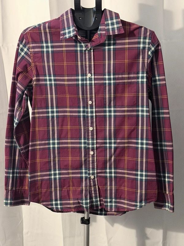 Purple Plaid Shirt 2