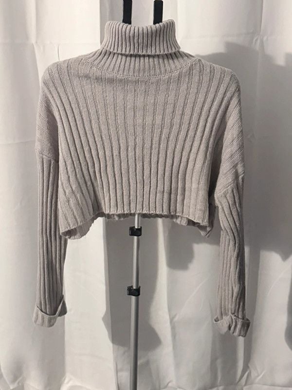 Grey Turtleneck 2