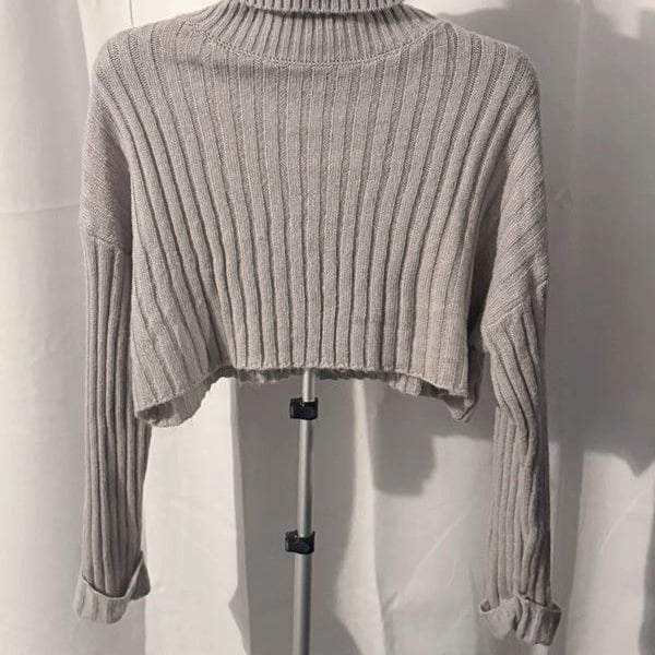 Grey Turtleneck