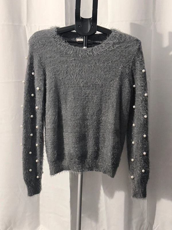 Grey Pearl Sweater 2