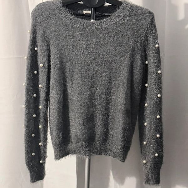Grey Pearl Sweater