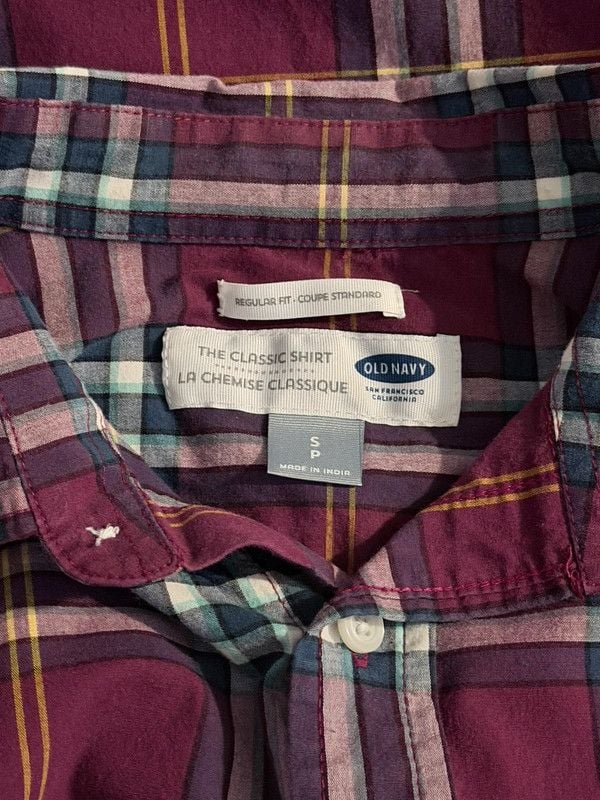 Purple Plaid Shirt 4