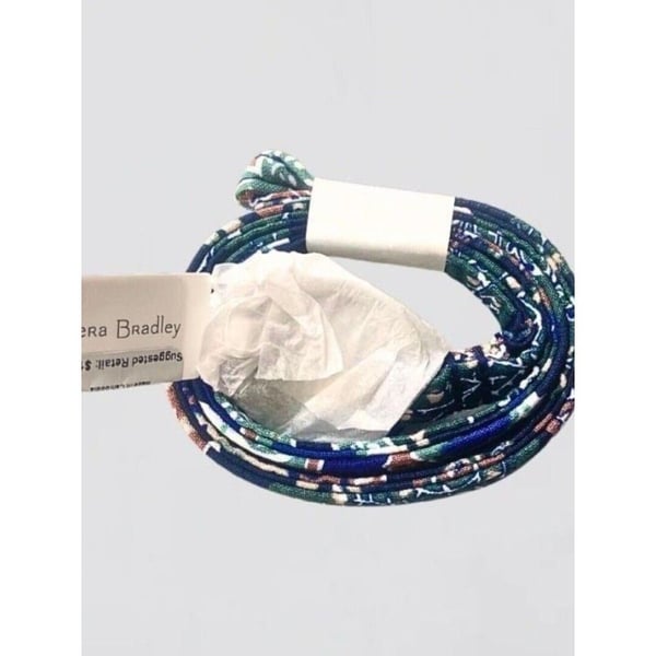New Vera Bradley Lanyard Java Navy Camo Original Package