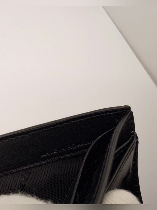 Burberry Vintage Check Leather Bifold Wallet with ID Window 9