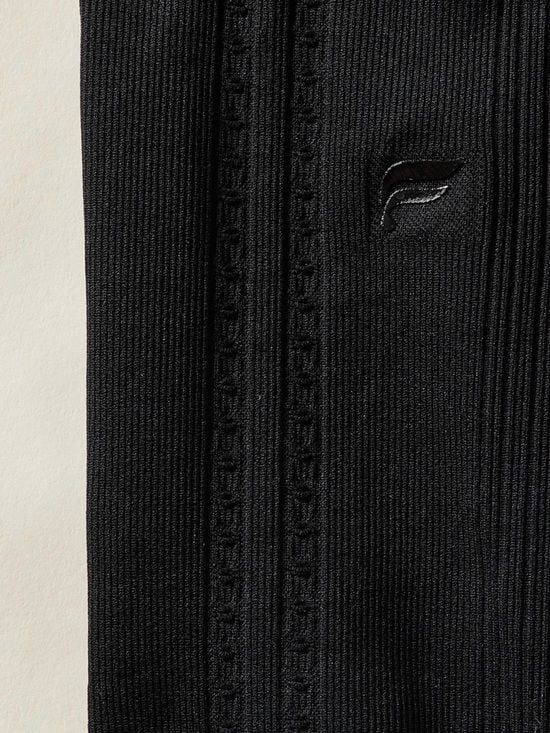 NWOT Fabletics Seamless Rib Jumpsuit Black XS One Piece Bodysuit 6