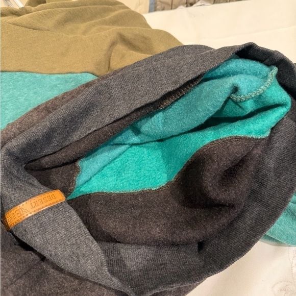 Cozy Cowl Neck Sweater in Olive, Teal, and Charcoal 11