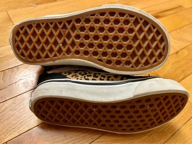 Vans Sk8-Hi Zip Cheetah Print High Top Sneakers 5