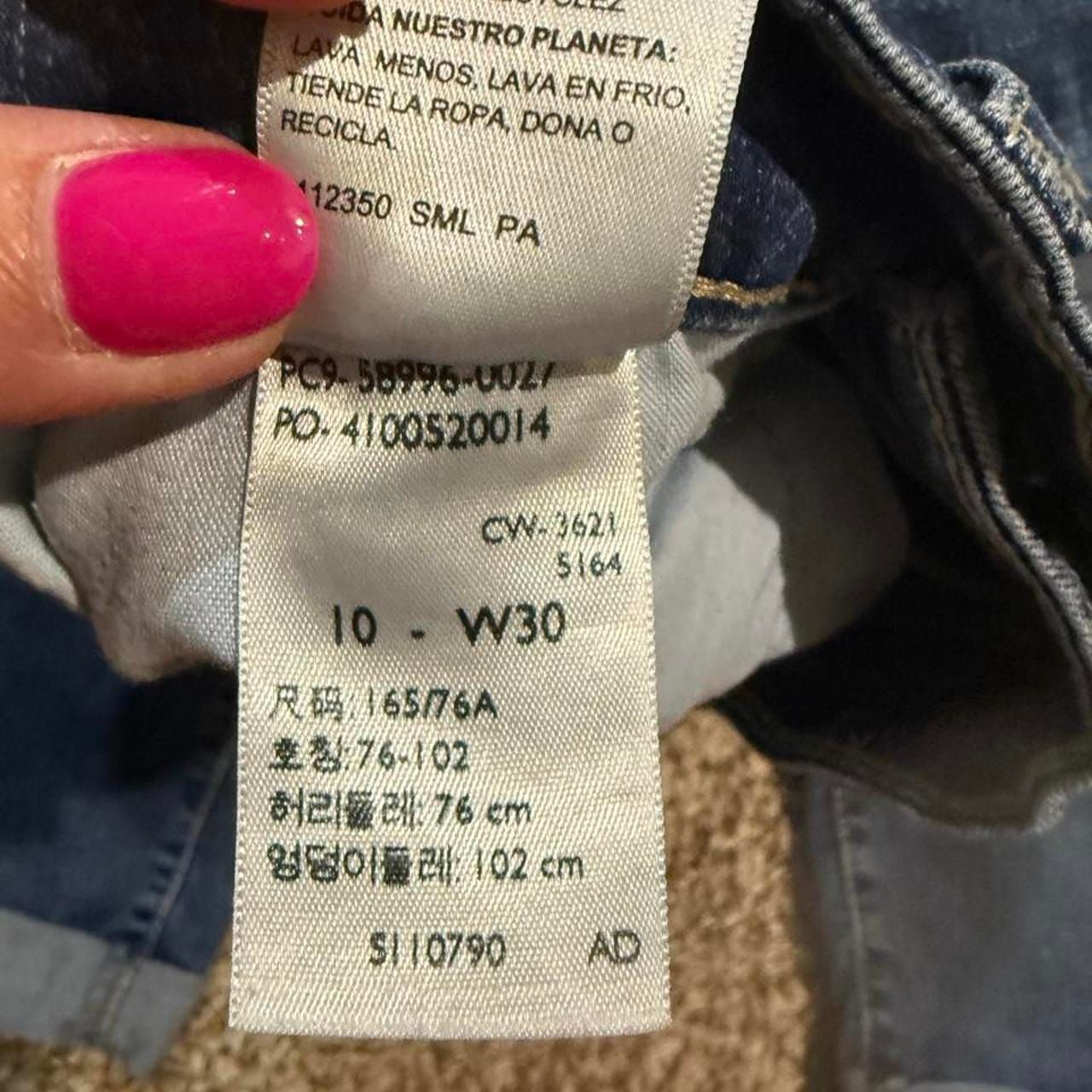 Signature by Levi Strauss & Co. Boyfriend Jeans Size 10 - W30 Blue Denim 4
