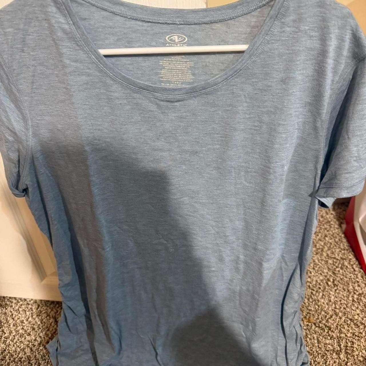 Athletic Works Heather Blue T-Shirt XL 16 1