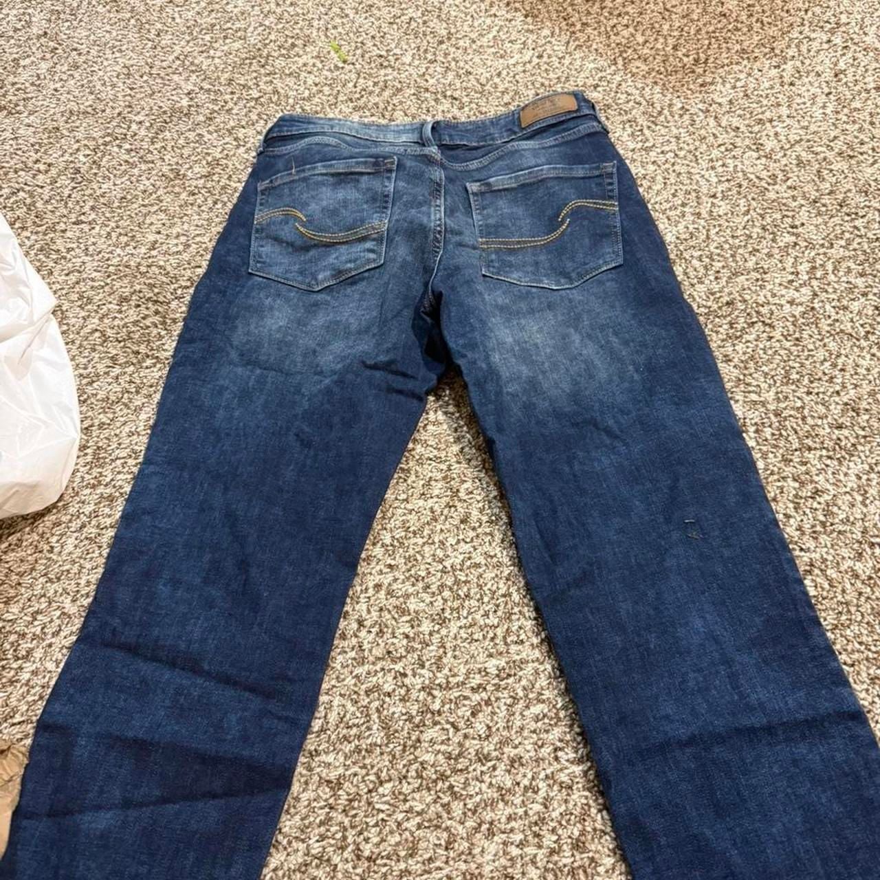 Signature by Levi Strauss & Co. Modern Slim Cuffed Jeans 8-W29 Dark Wash 5