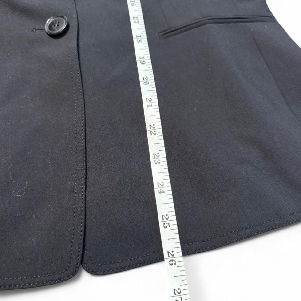 Mix by Tahari Black Blazer Size 12 Suit Jacket 4