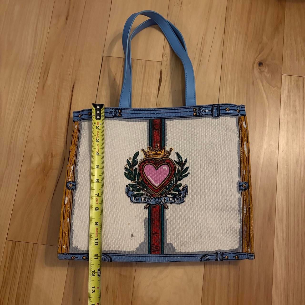 Brighton In Love We Trust Canvas Tote Bag 8