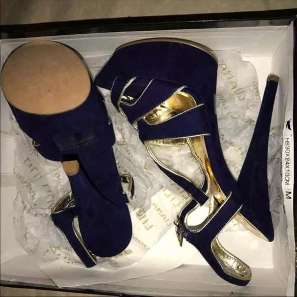 Navy blue heels 4