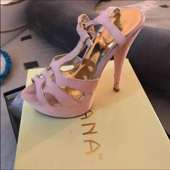 Blush heels 4