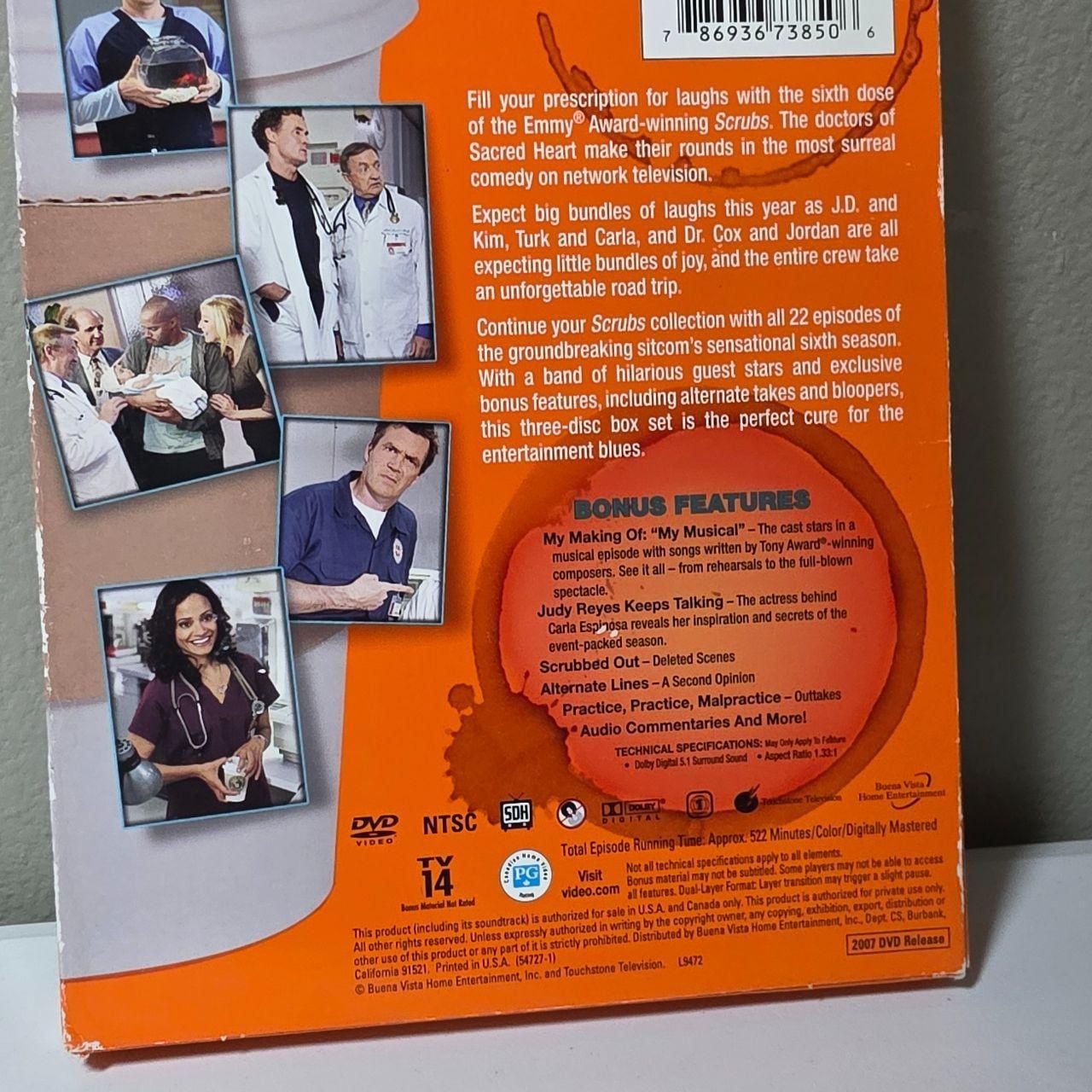 Scrubs The Complete Sixth Season DVD Box Set 2