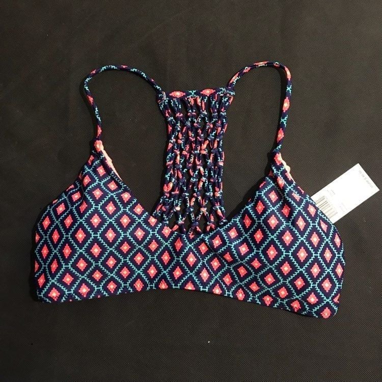Tribal Macrame Halter/High Waist Bikini 2