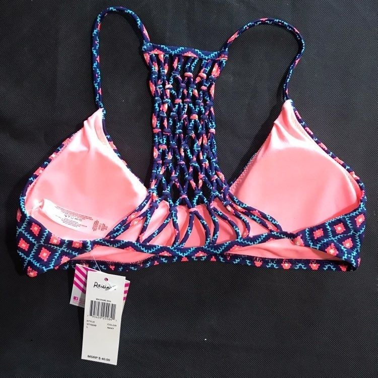 Tribal Macrame Halter/High Waist Bikini 3