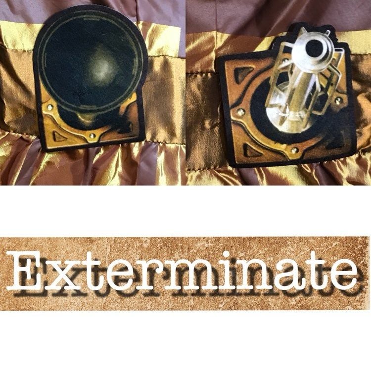Doctor Who Dalek Dress Costume 7
