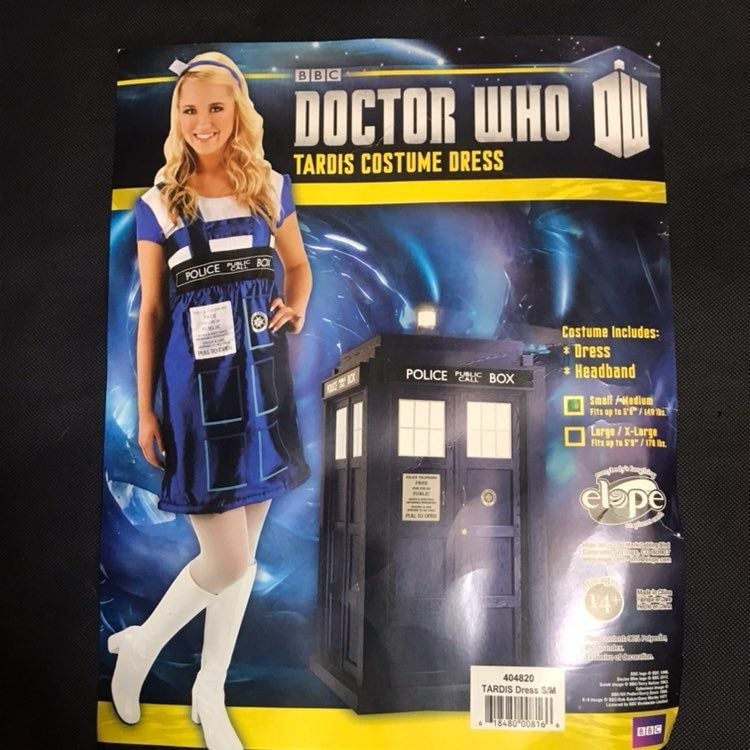 Doctor Who TARDIS Dress Costume 8