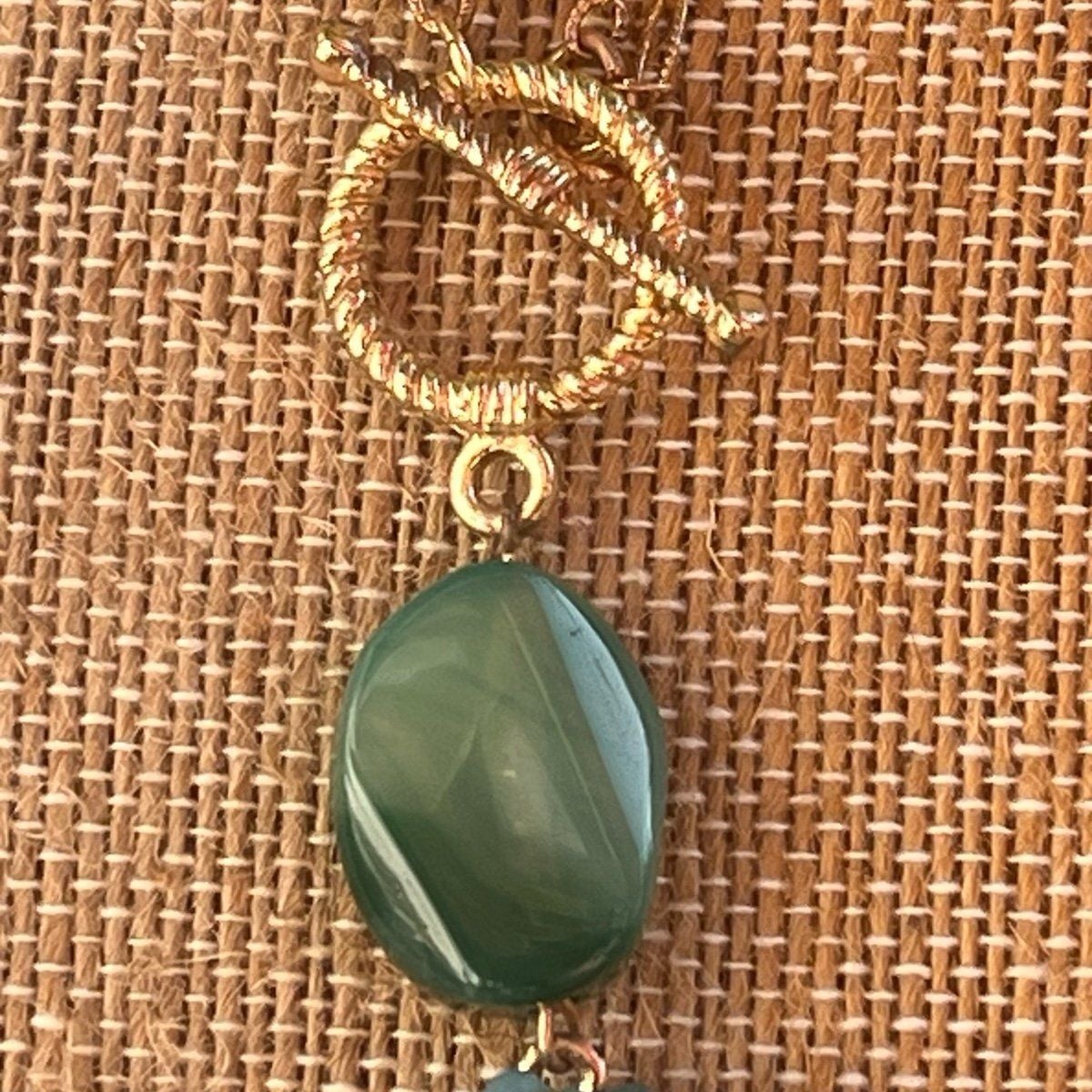 Turquoise & Green Beads/Stones Necklace 5