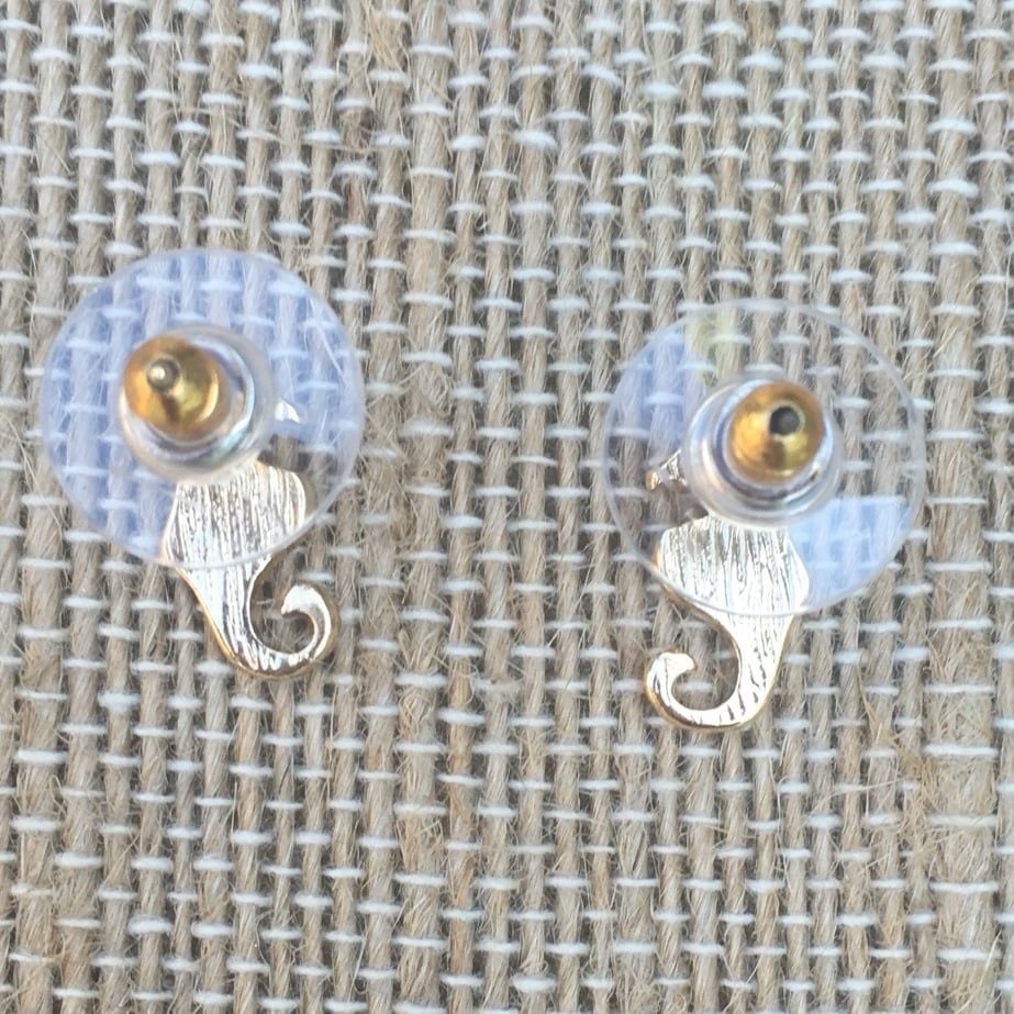Sea Horse Posts- Gold 3