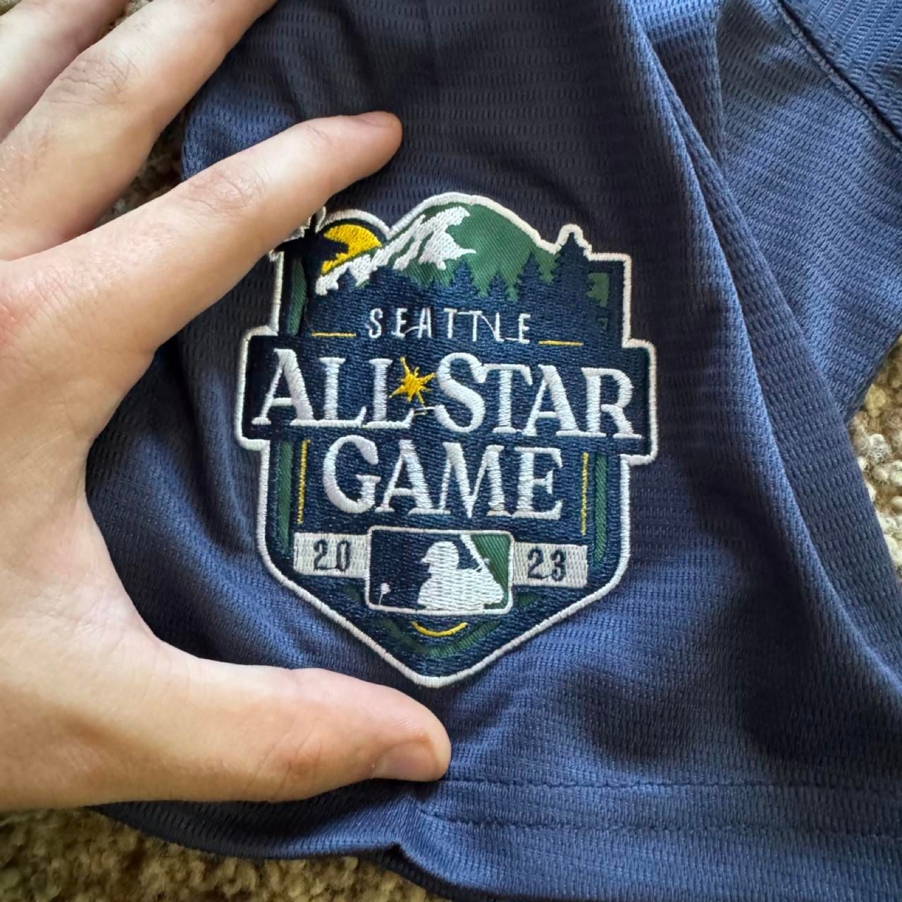 Seattle Mariners Julio Rodriguez 44 Jersey Size L 2023 All Star Game 7