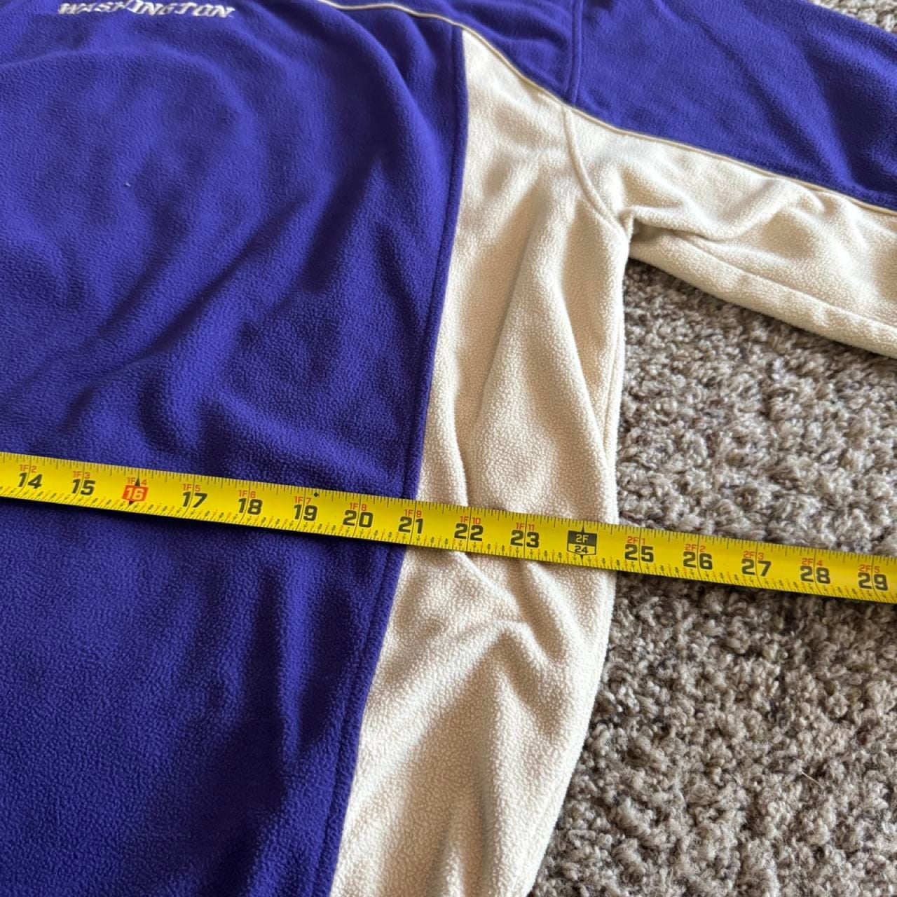 Nike Washington Huskies Fleece Sweatshirt XL Purple Cream Therma-Fit 9