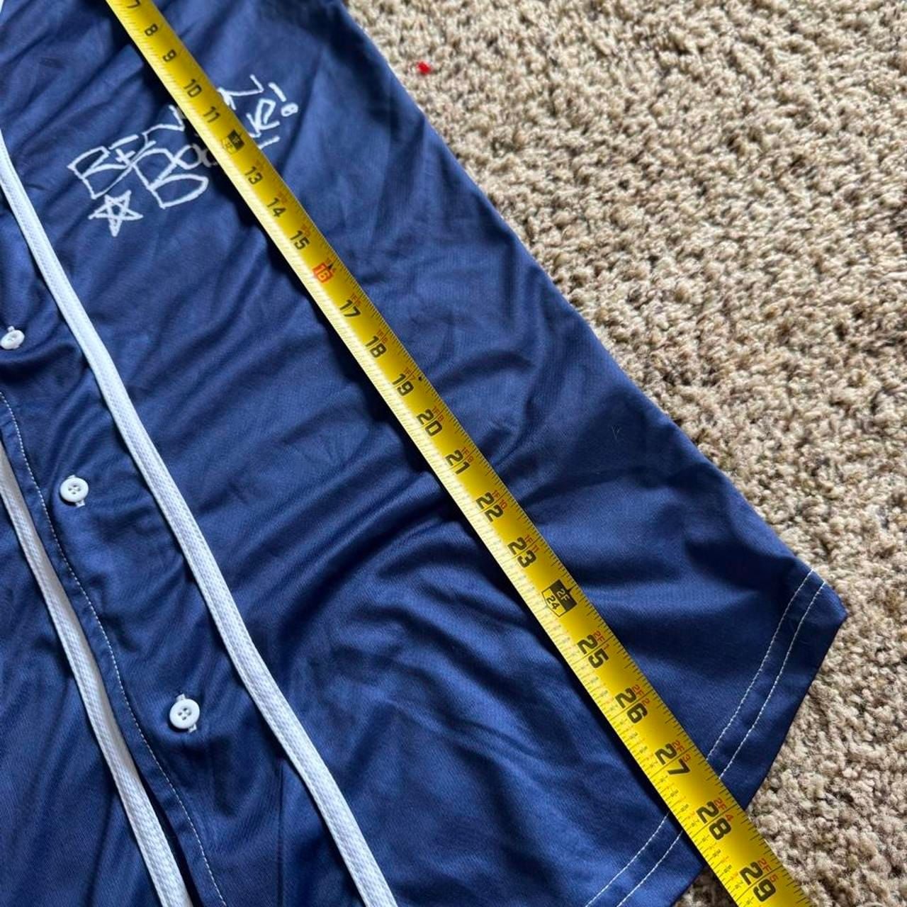 Benson Boone American Heart Tour Baseball Jersey Blue 5